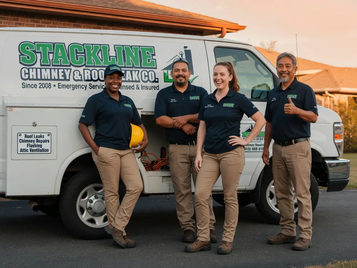 Chimney flashing repair company in Sandy Hook, VA
